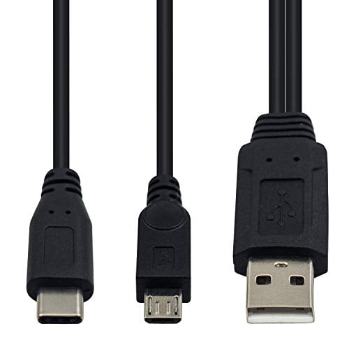 7.5 inches USB 2.0 Type A Male to Type B Mini 5-Pin USB Cable